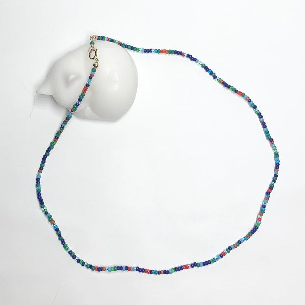 The Dark Younger Sisters Collection Seed Bead Choker Necklace