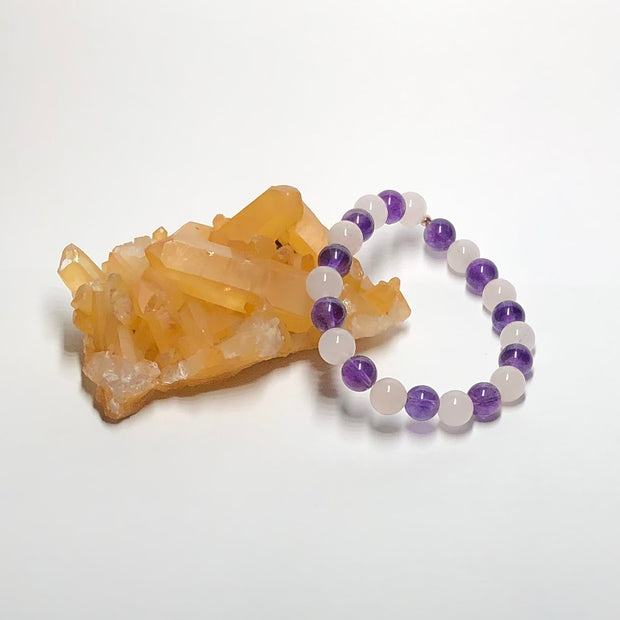 Intentional Gemstone Stretch Bracelet