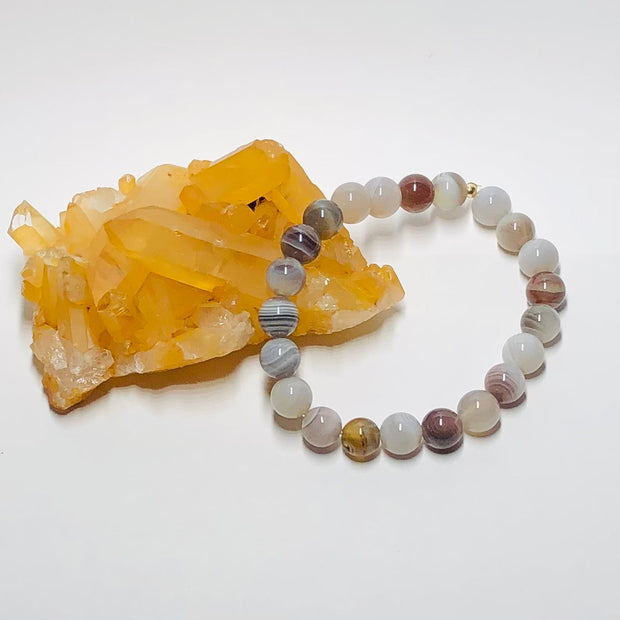 Intentional Gemstone Stretch Bracelet