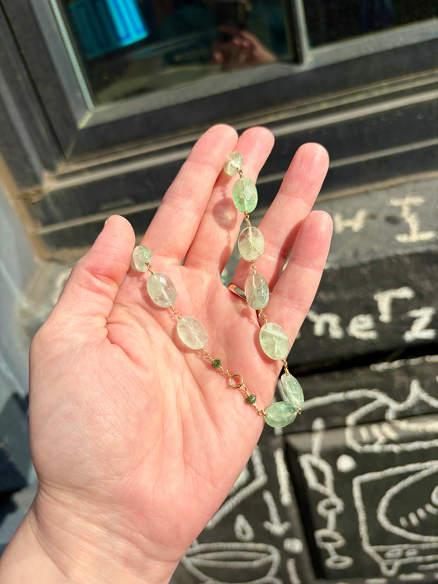 Prehnite Choker
