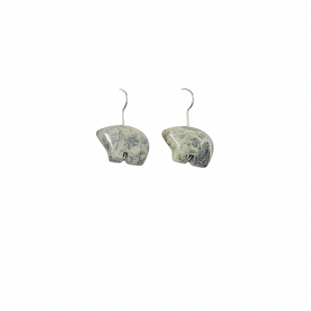 Bear Gemstone Earrings