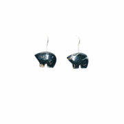 Bear Gemstone Earrings