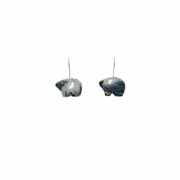 Bear Gemstone Earrings