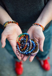 Intentional Gemstone Stretch Bracelet