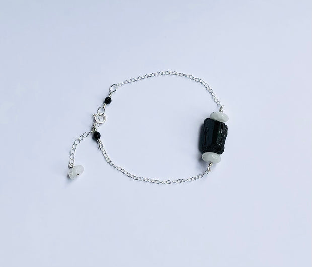 Glass Bead Stretch Bracelet