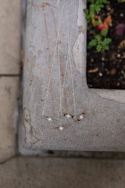 Pearl and Gemstone Necklace