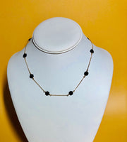 Spinel Hexagon Necklace